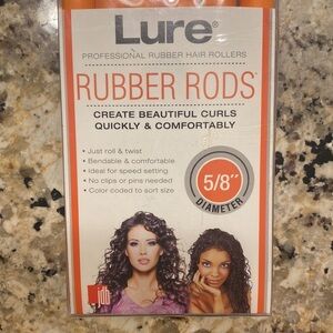 Lure 5/8 hair curling rods brand new in box